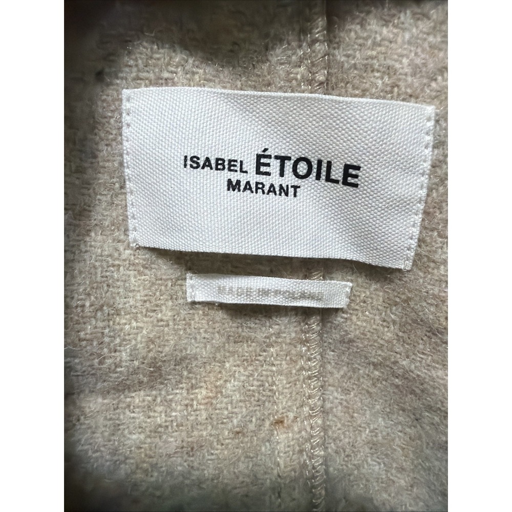 Isabel Marant Fringed Felt Jacket MRSP $450 Excellent EU 38 or Size M - Picture 4 of 9